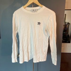White adidas longsleeve